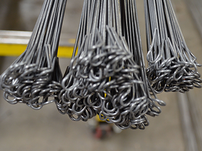 14 Gauge QUICKSILVER™ Single-Loop Bale Ties; single-loop